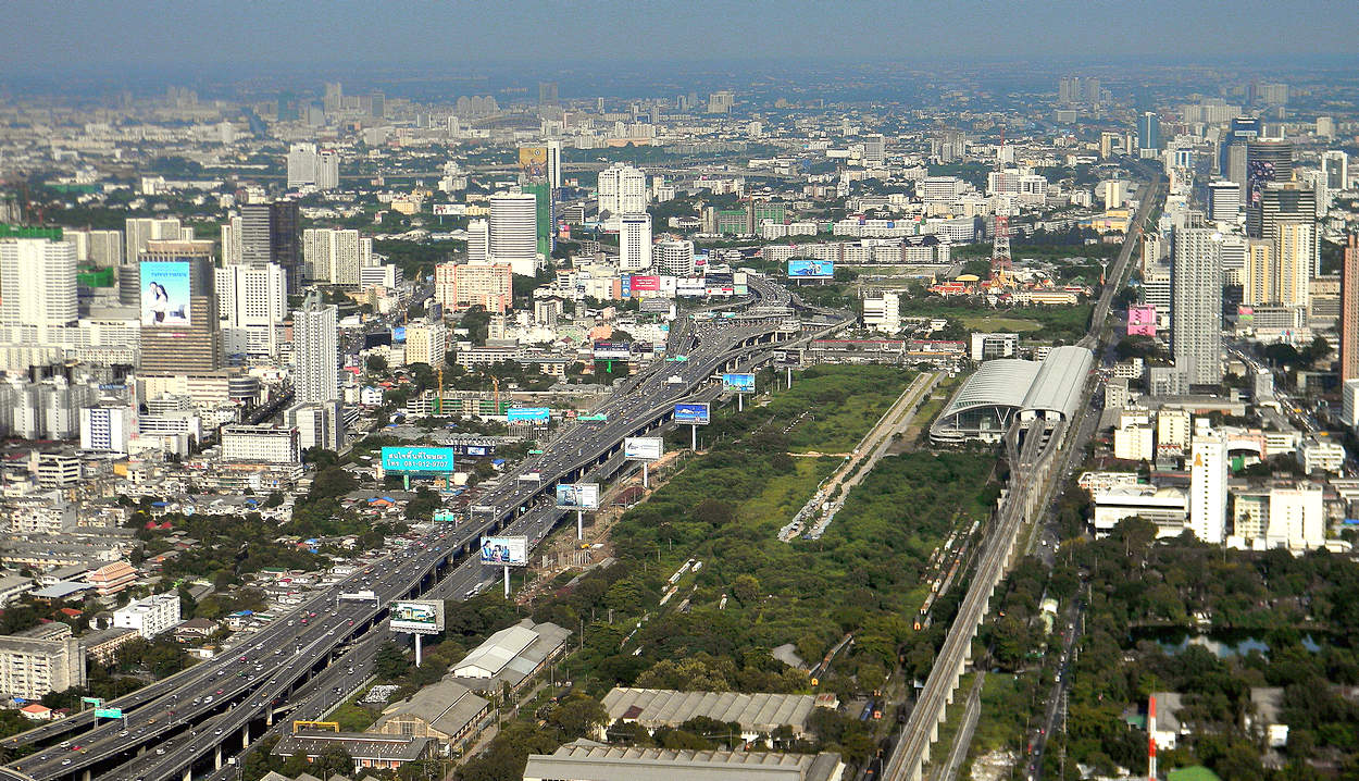 Жизнь Бангкока сверху
