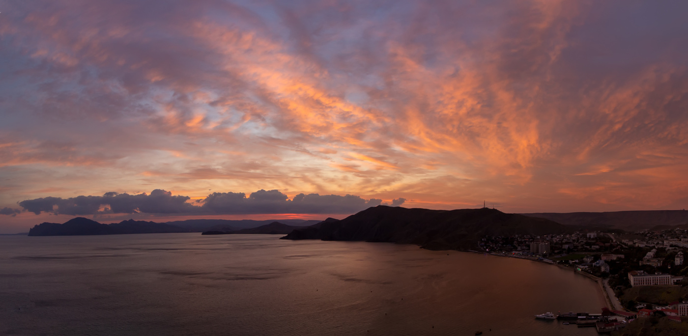 Розовый вечер...