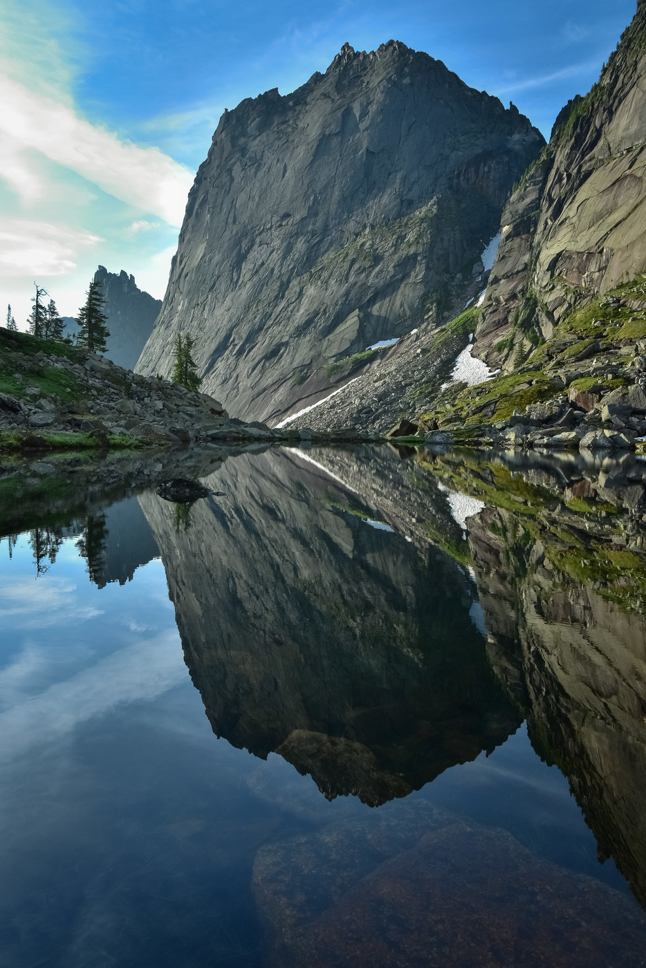 Озеро Черное в Ергаках
