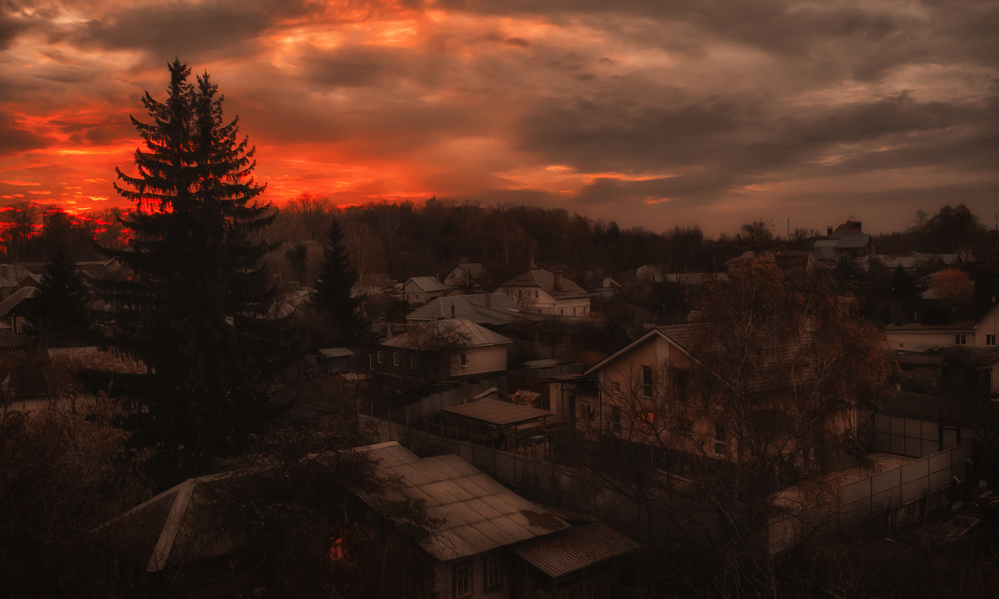 Марсианский закат..