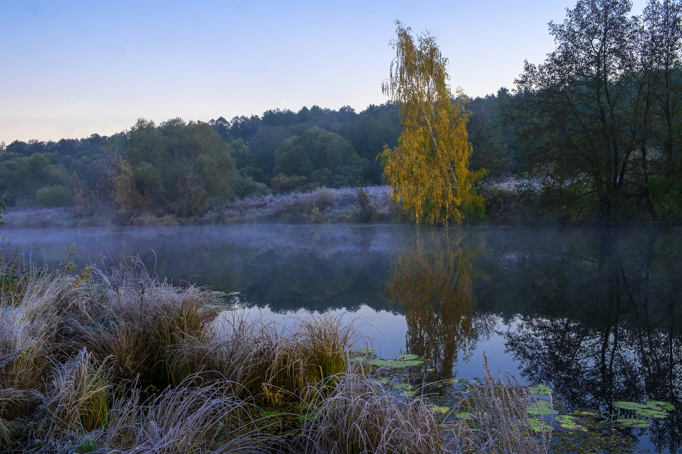 Осенний пейзаж.