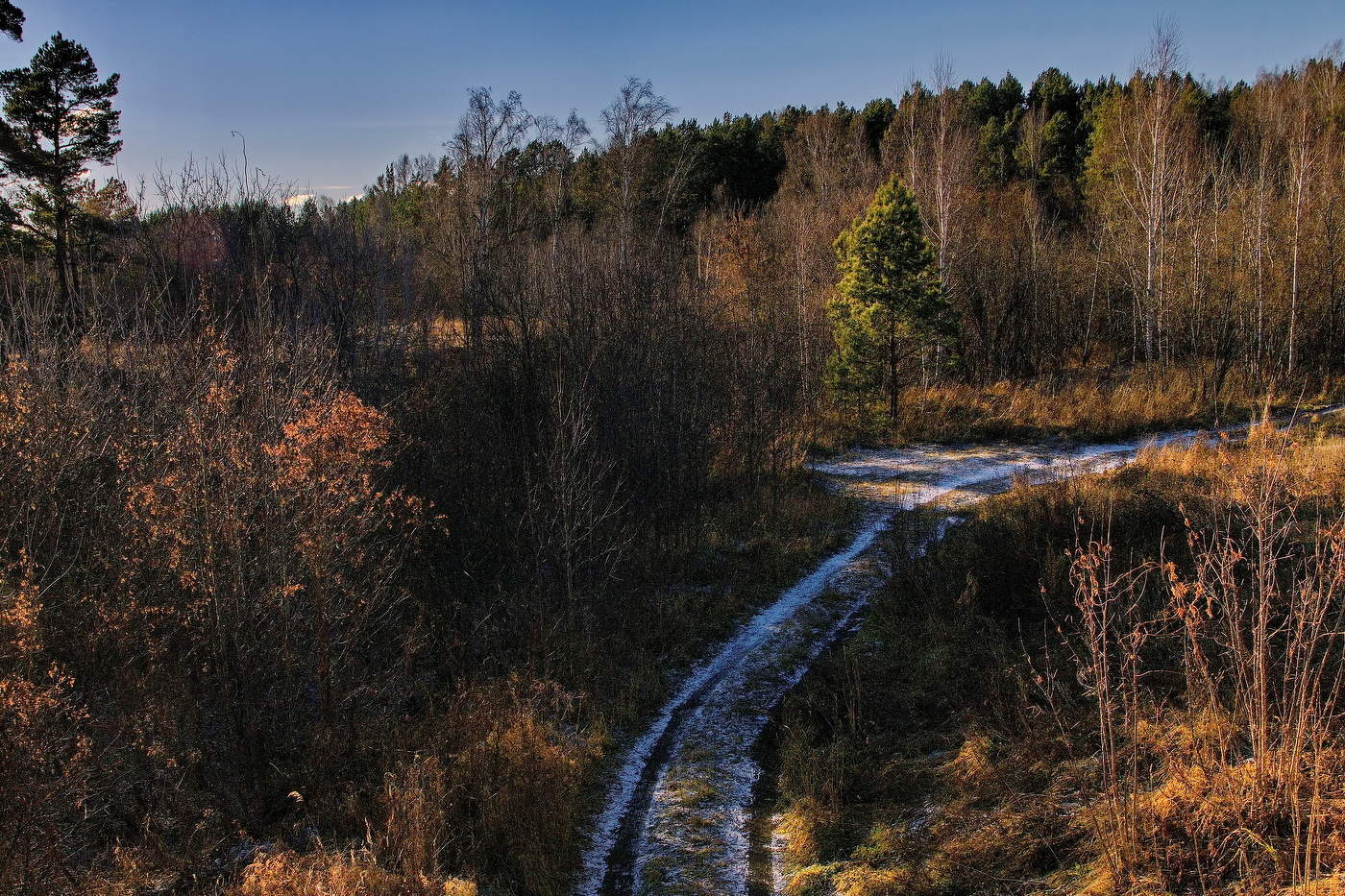 Последние дни октября.