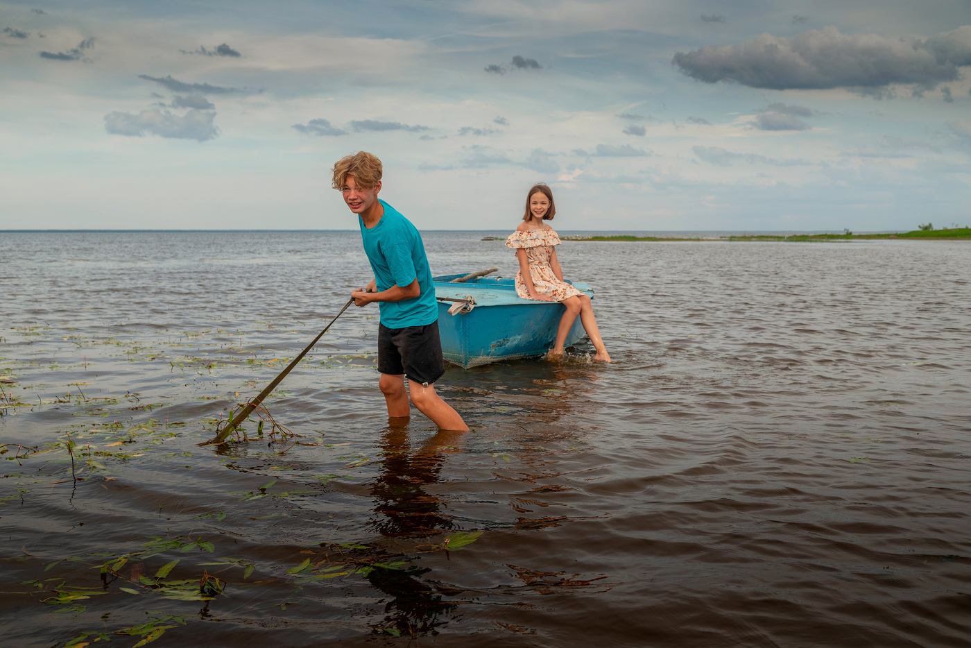 Поход по озеру