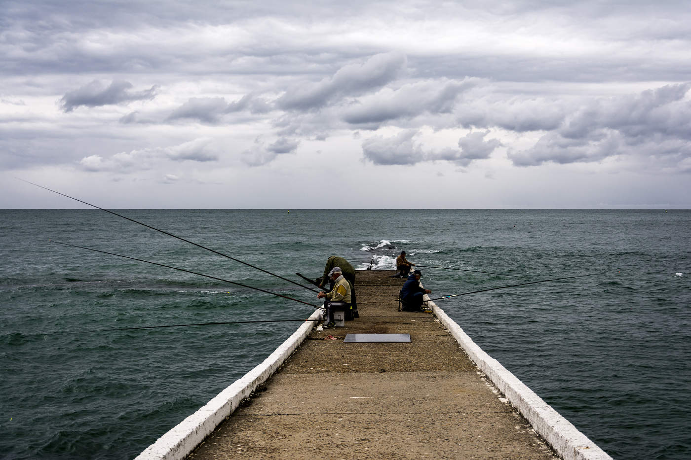 Ловцы барабульки.