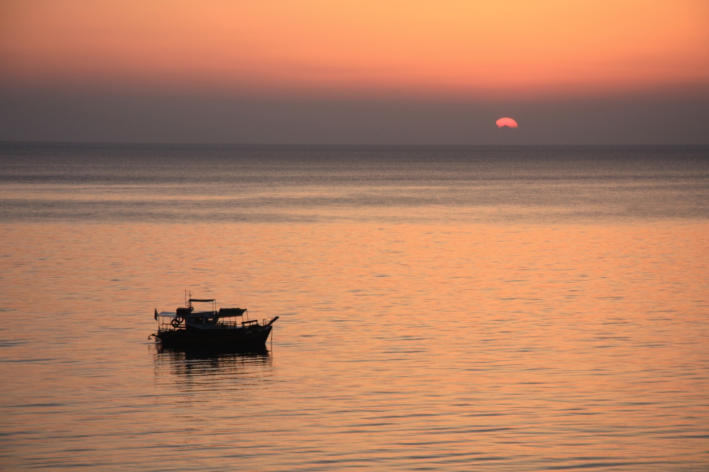 Одиночное плавание...