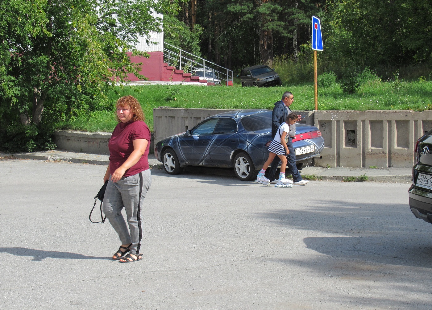 - Когда я была маленькой, у меня тоже были ролики!