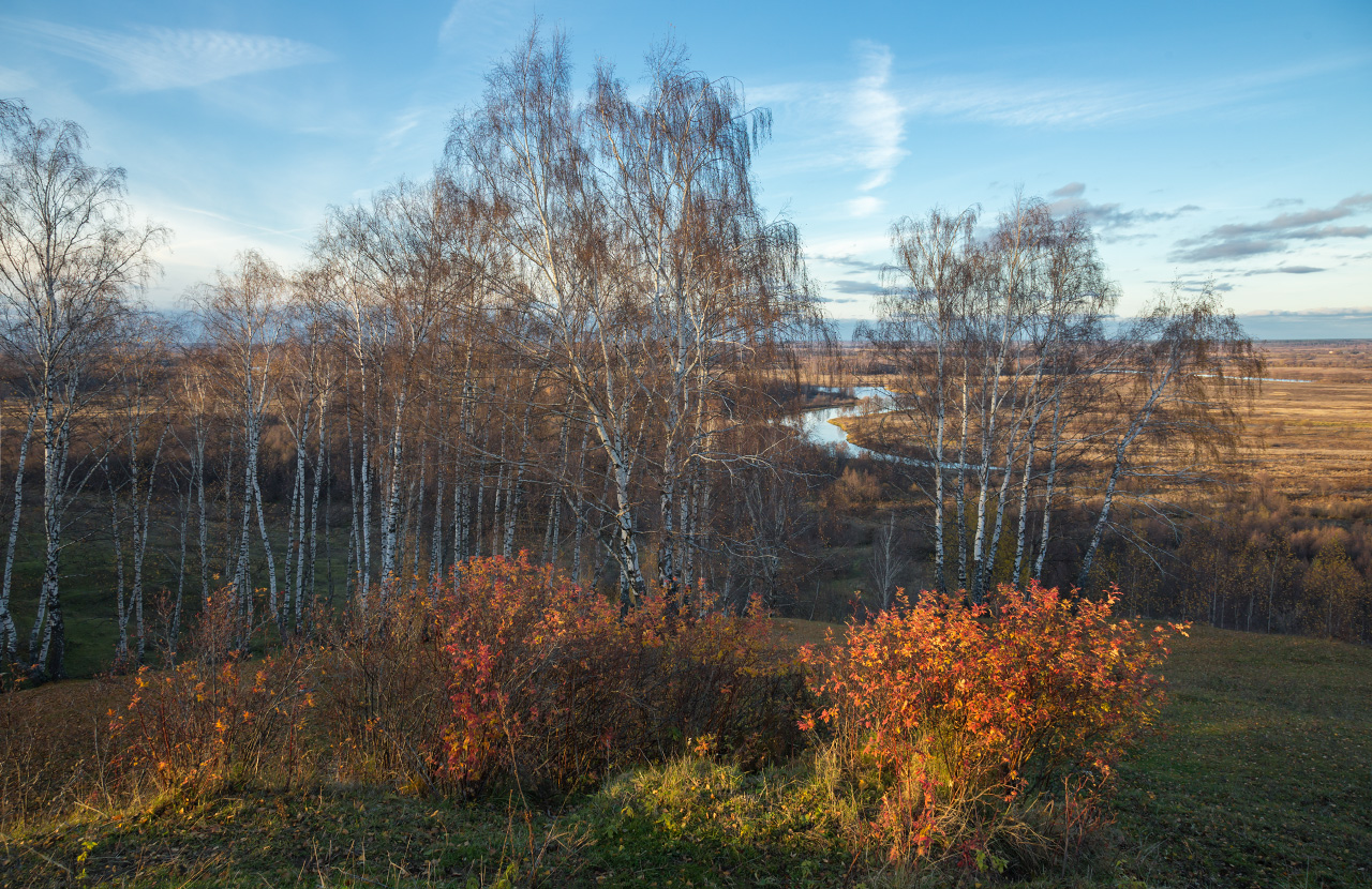 Текмаш. Быковка. Осенний вечер.