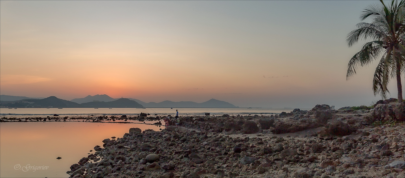 Утро рыбака.