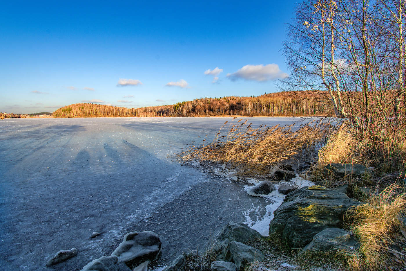Замерзший берег