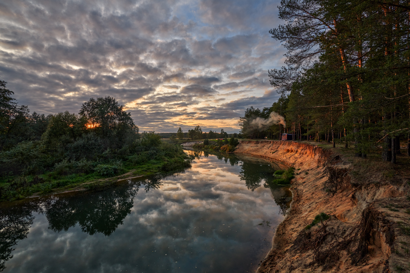 вечер у реки