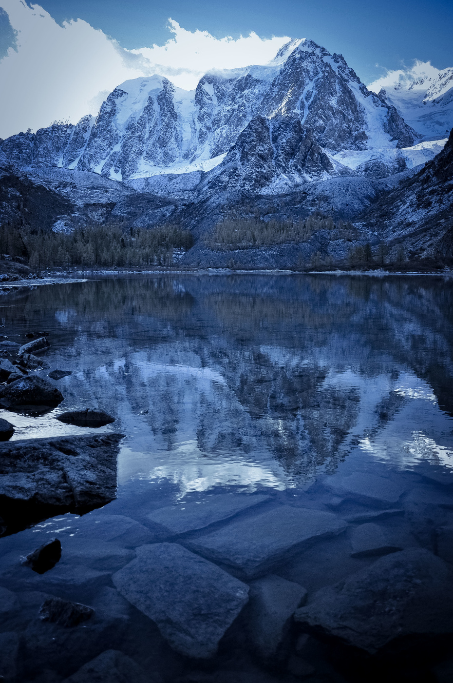 Горное озеро на Алтае