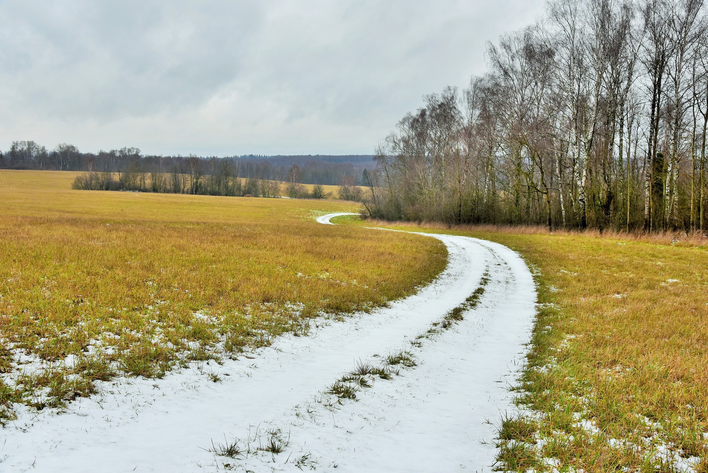 "Деревья без листвы - как хаты, что без крыши..."