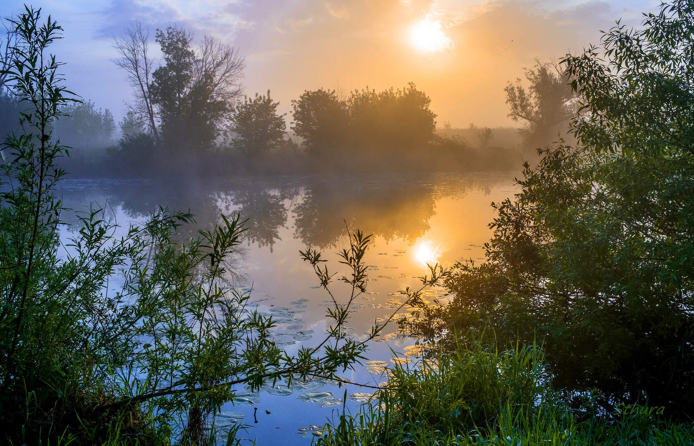 Солнце встало.
