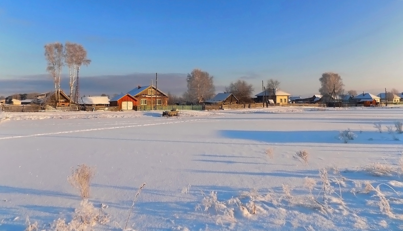 Сибирское село