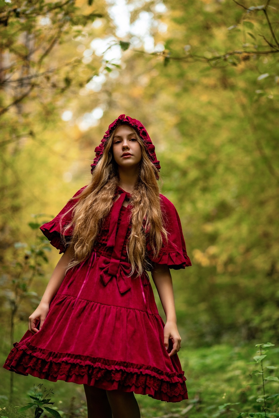 Зелёно-жёлтая осень