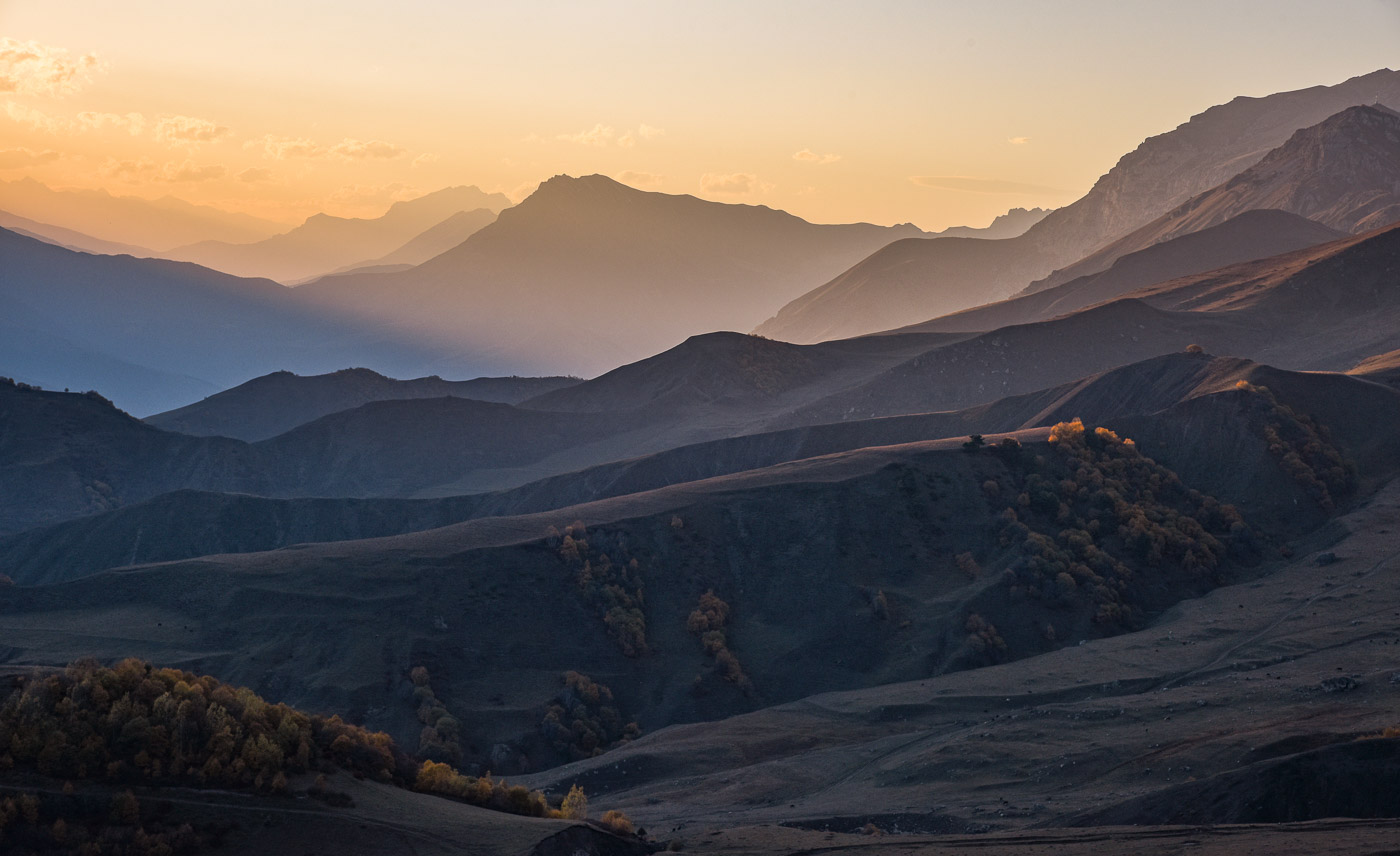 В вечерней дымке