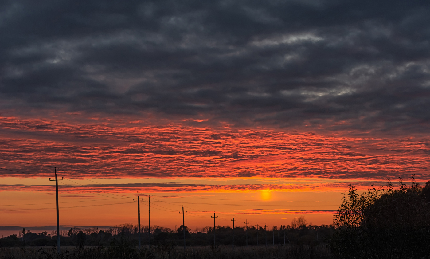 Этажи заката...Сентябрьское прощание...30-09-21.