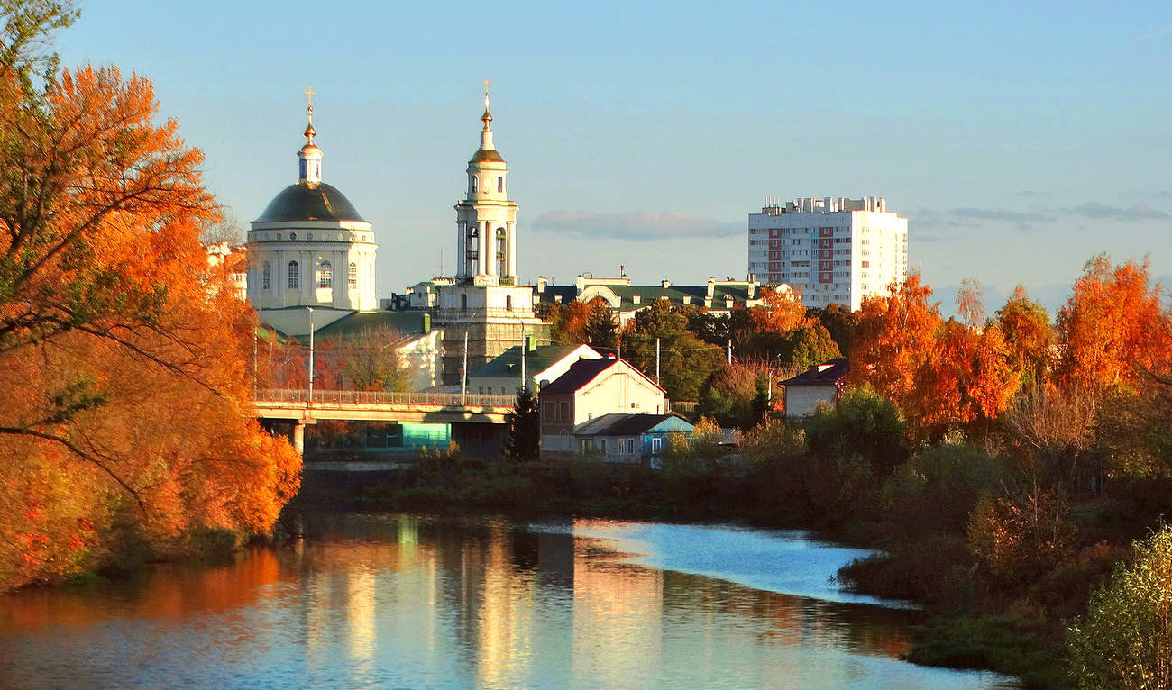 Яркость осени в городе