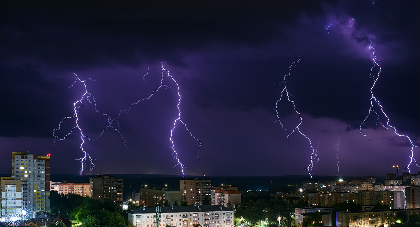 гроза в июле