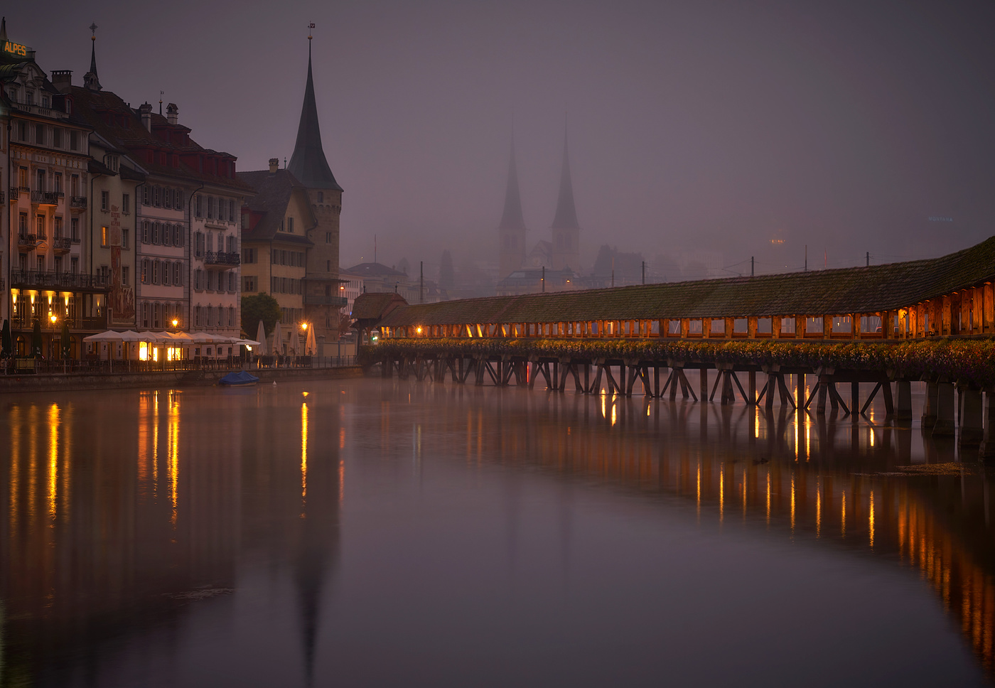 утренне прогулки по Люцерну...