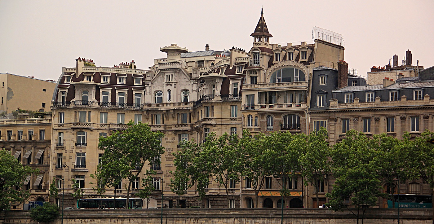 Набережная Сены. Париж.