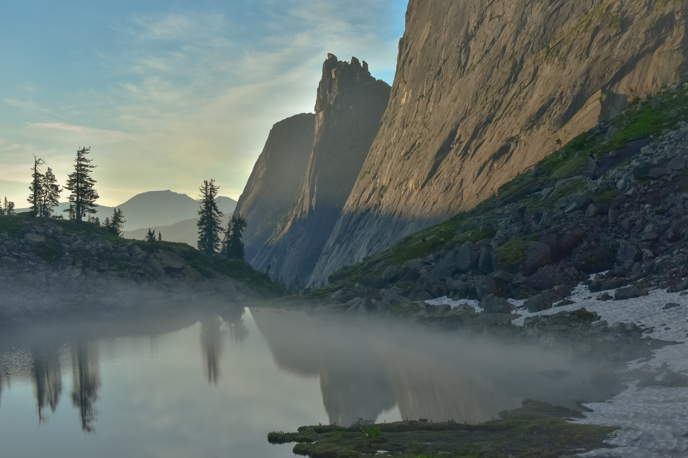 Утро на Черном озере