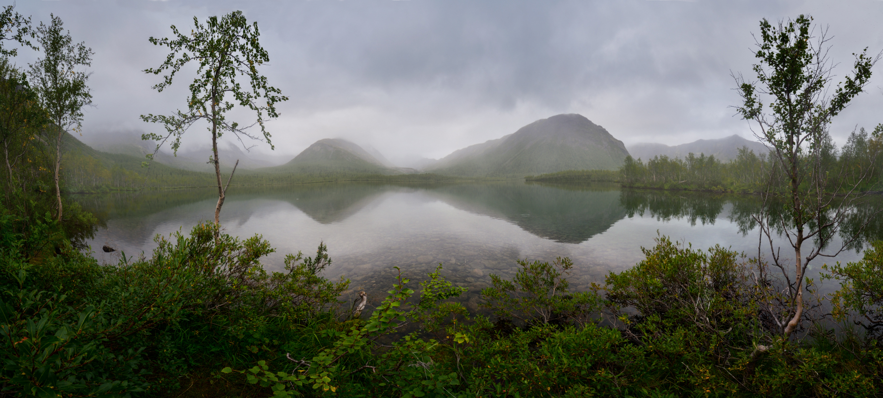 Тихо дремлет туманный Вудъявр