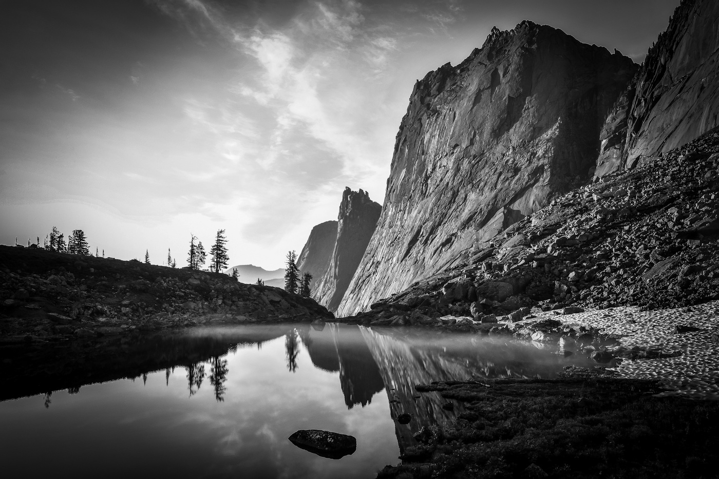 Озеро Черное в Ергаках