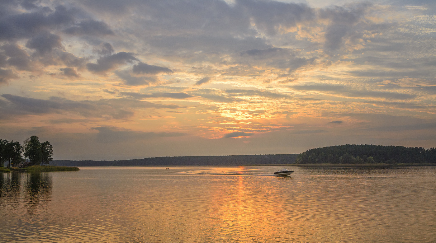 Летний вечер.
