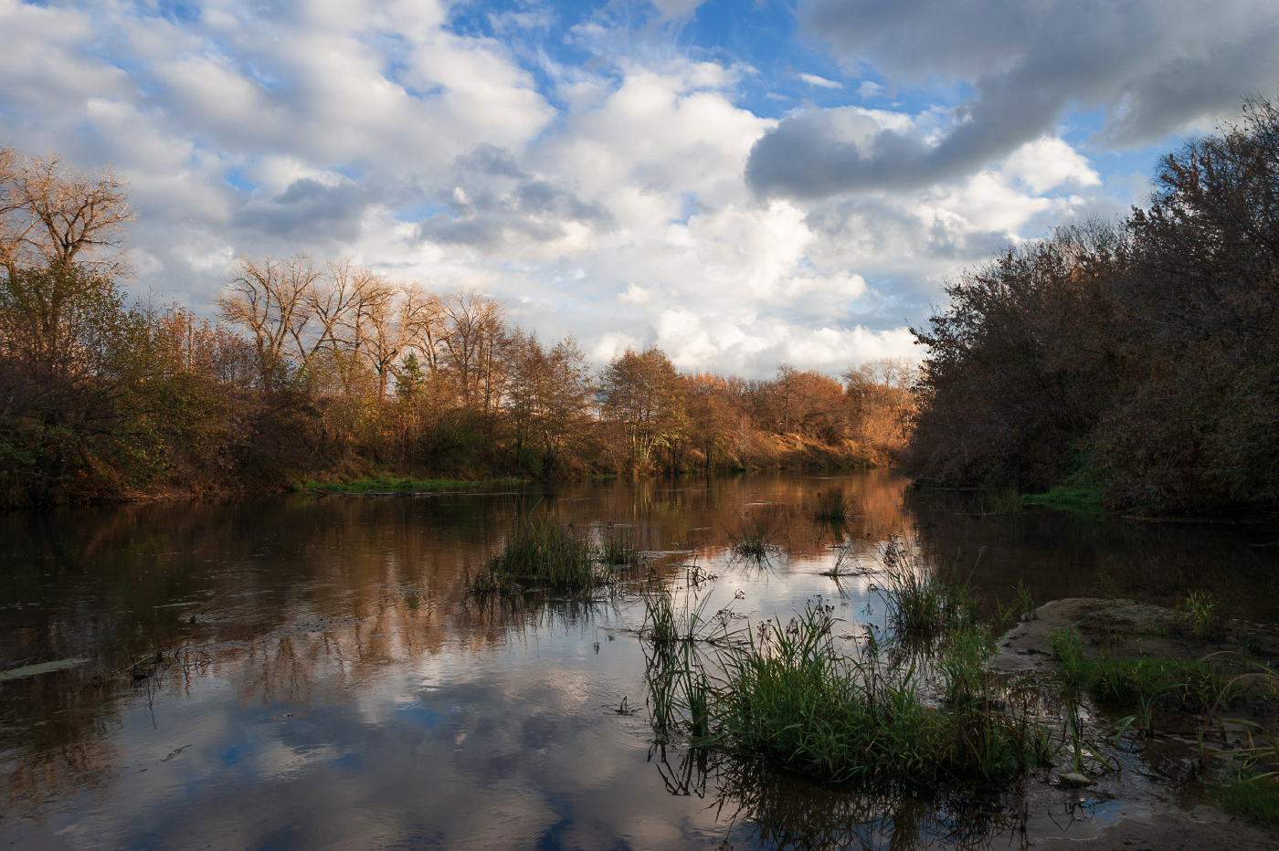 Река в октябре