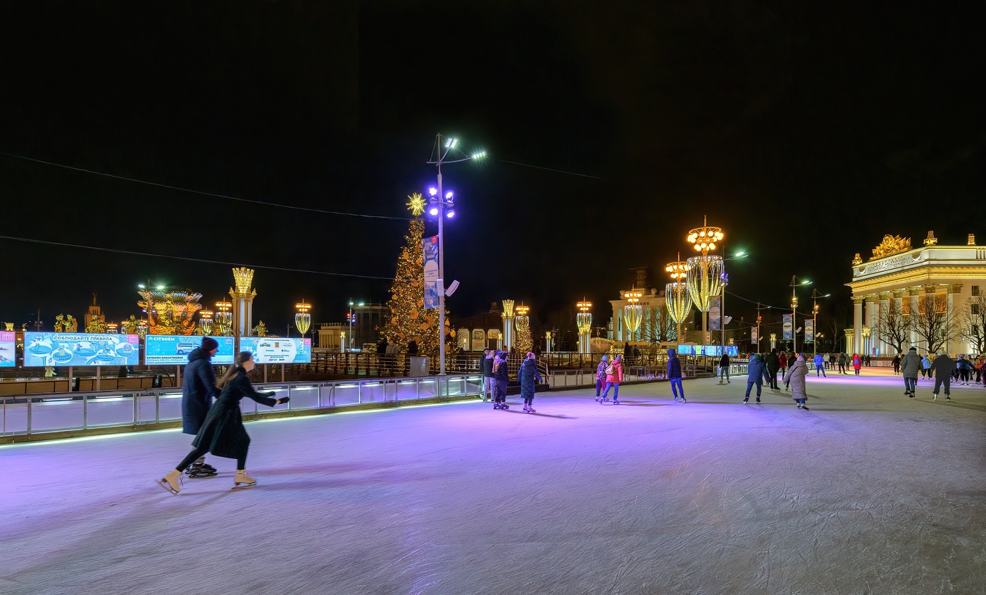 Каток на ВДНХ