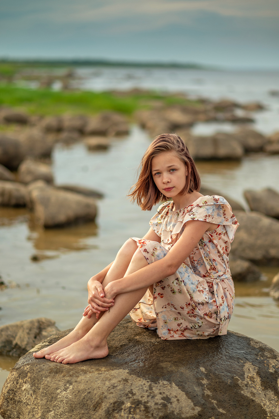 Мокрые камни