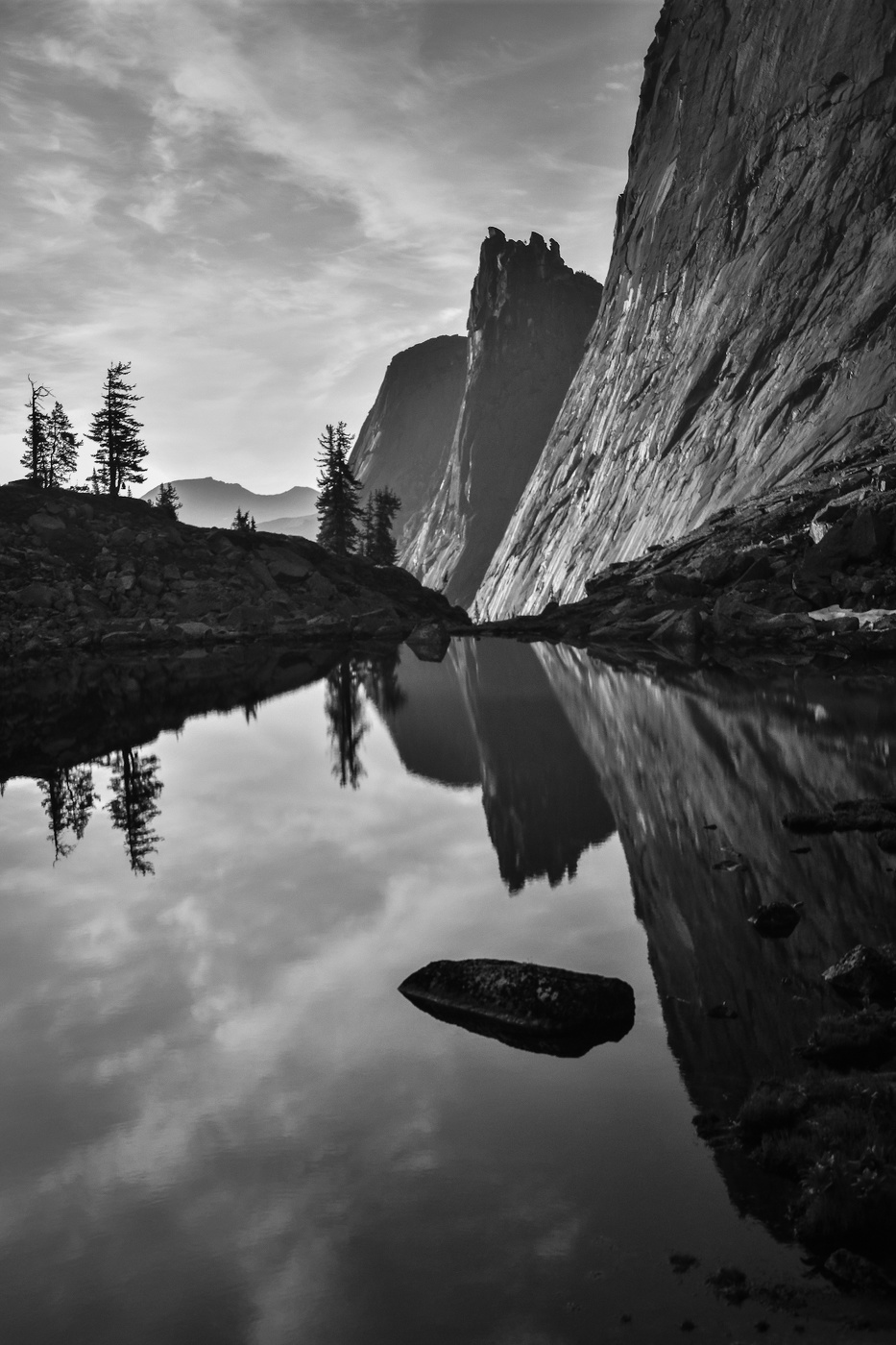 Ранее утро на озере Черное