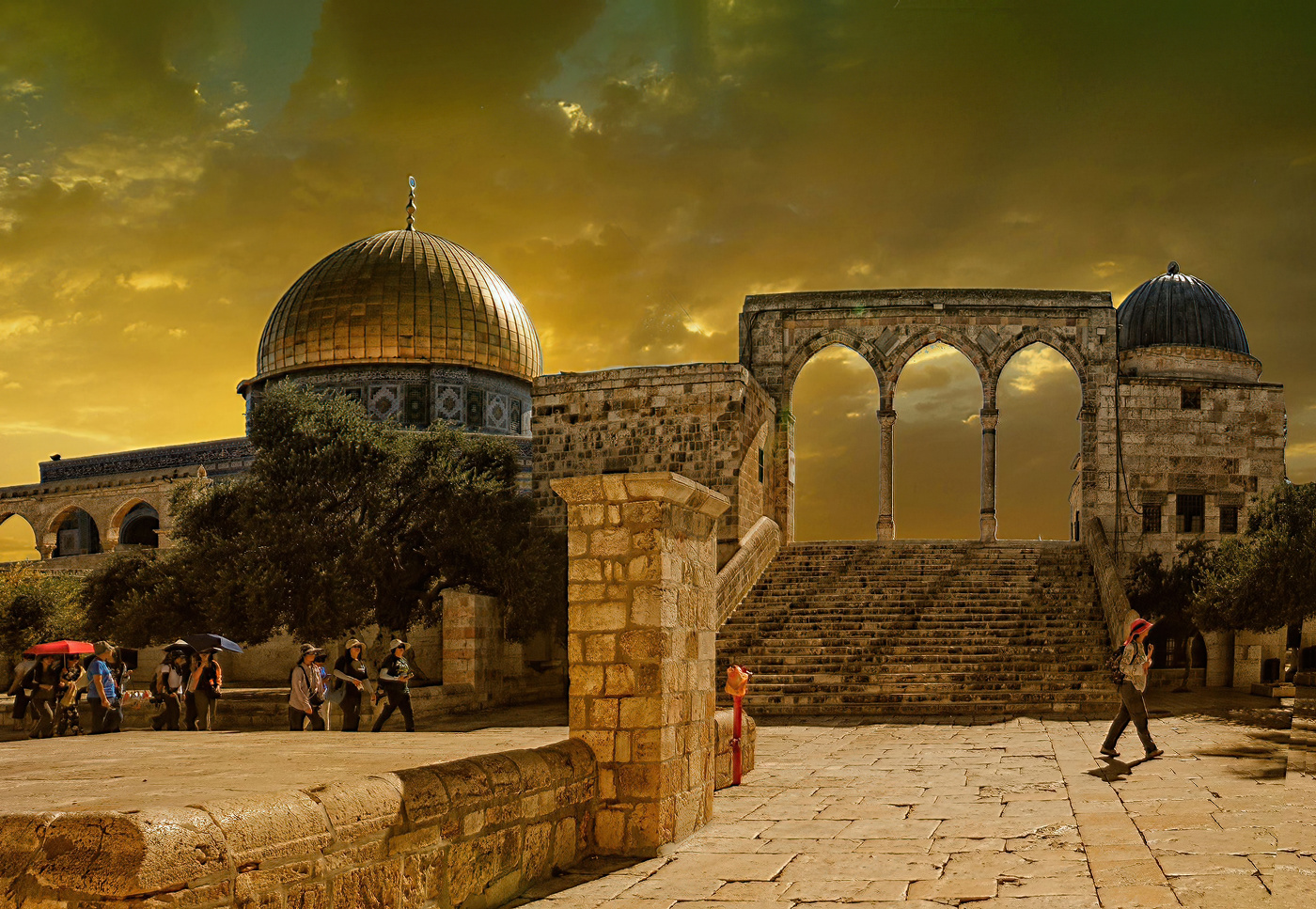 Иерусалим. Храмовая гора.