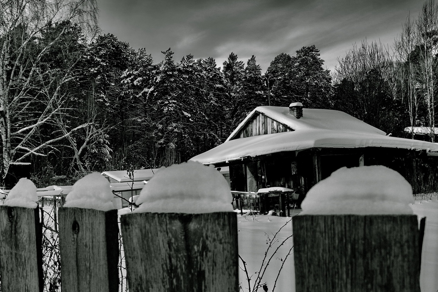 *Зимним днём.**