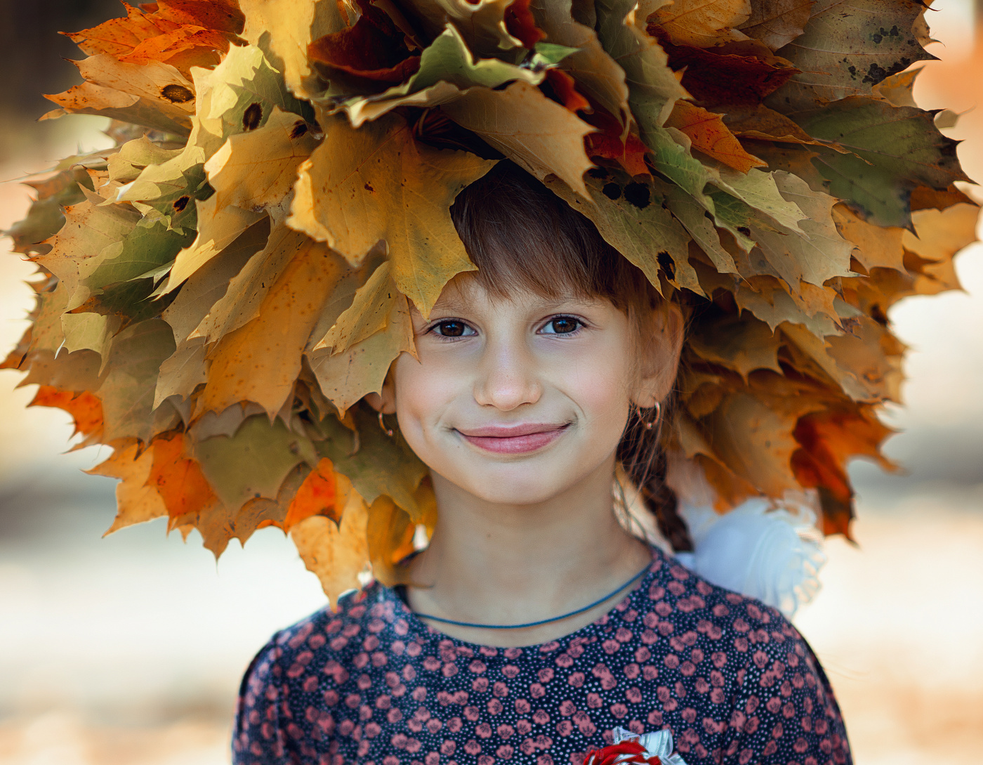 Осеннее украшение..)