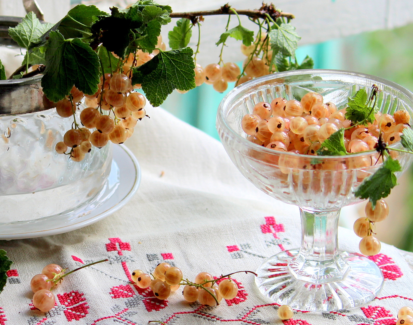 Натюрморт со смородиной!