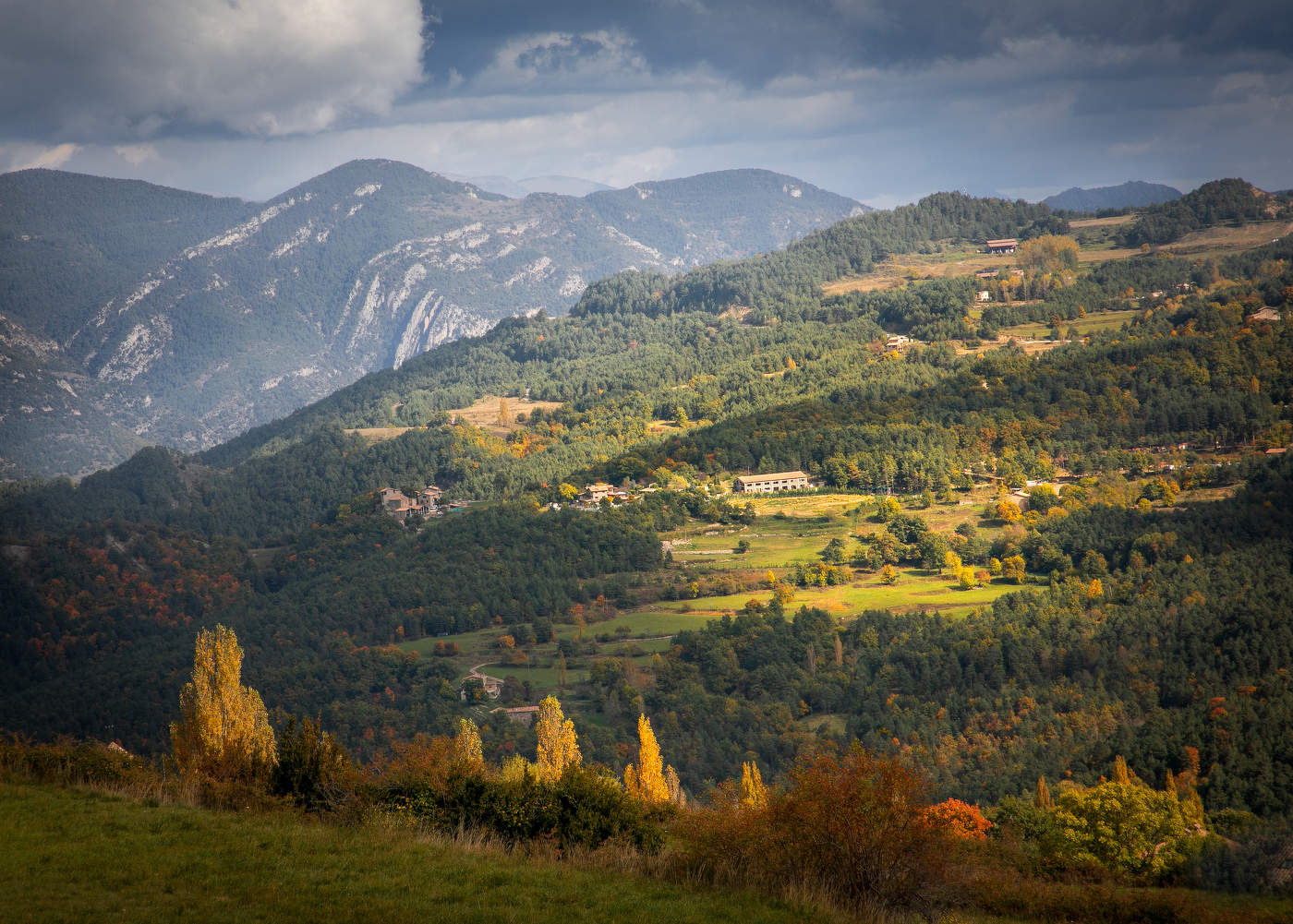 Вечер в горах