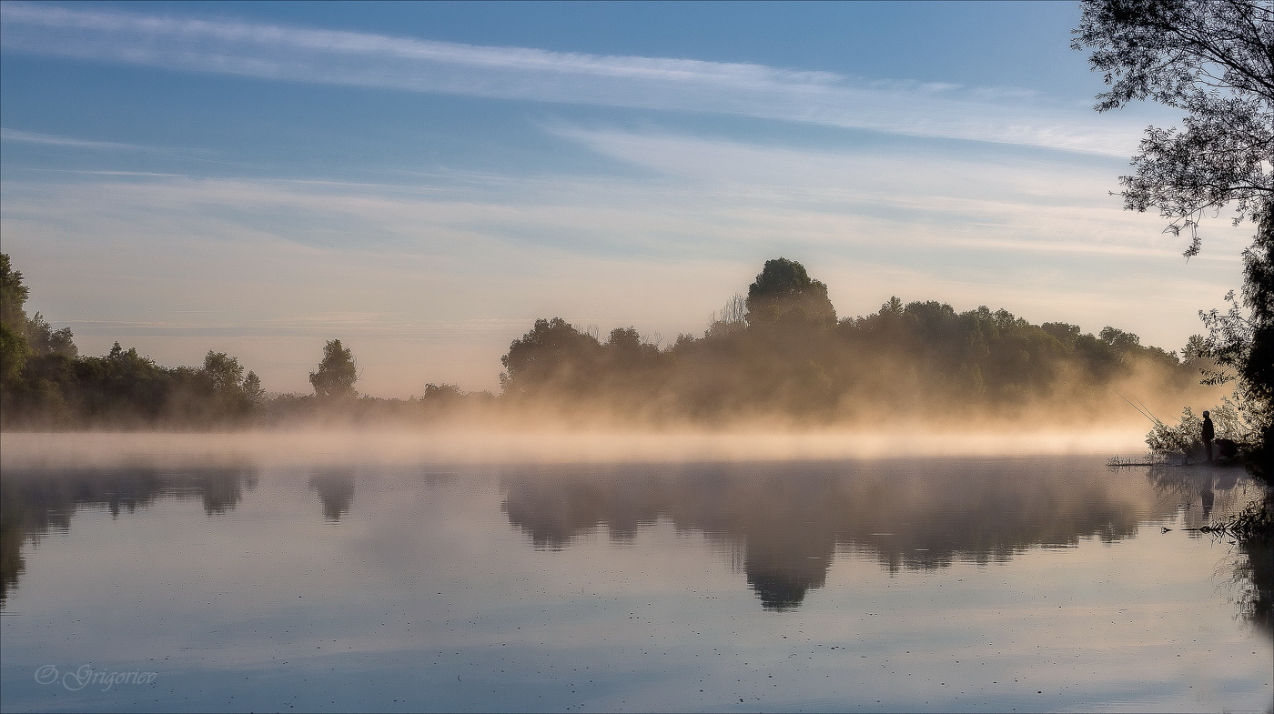 Утро рыбака.