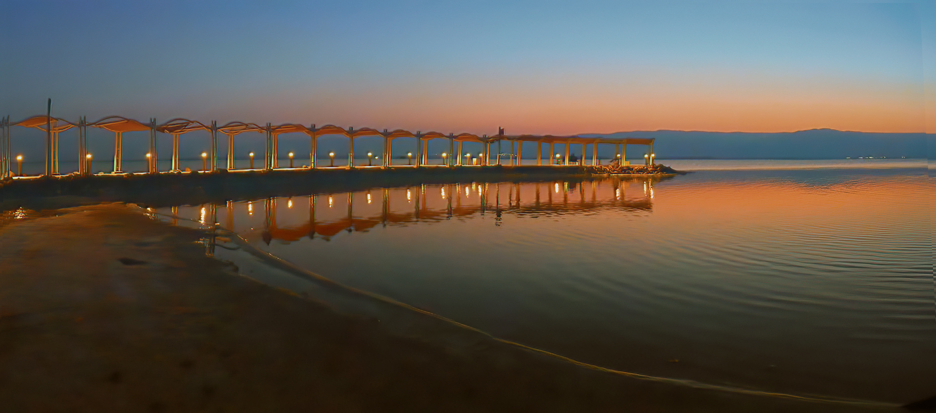 Восход на Мертвом море