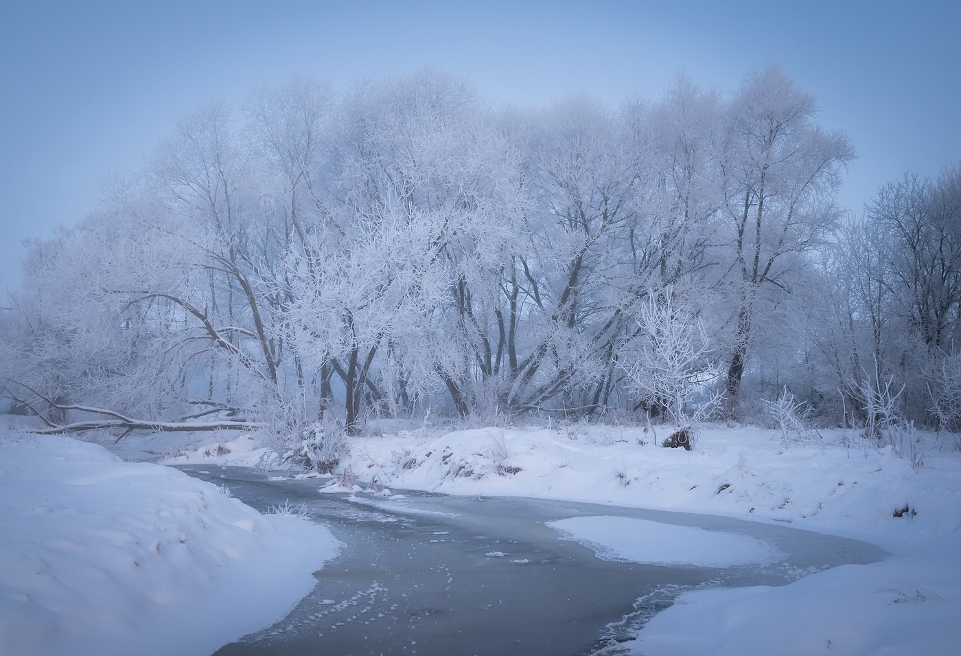 Дыхание зимнего утра