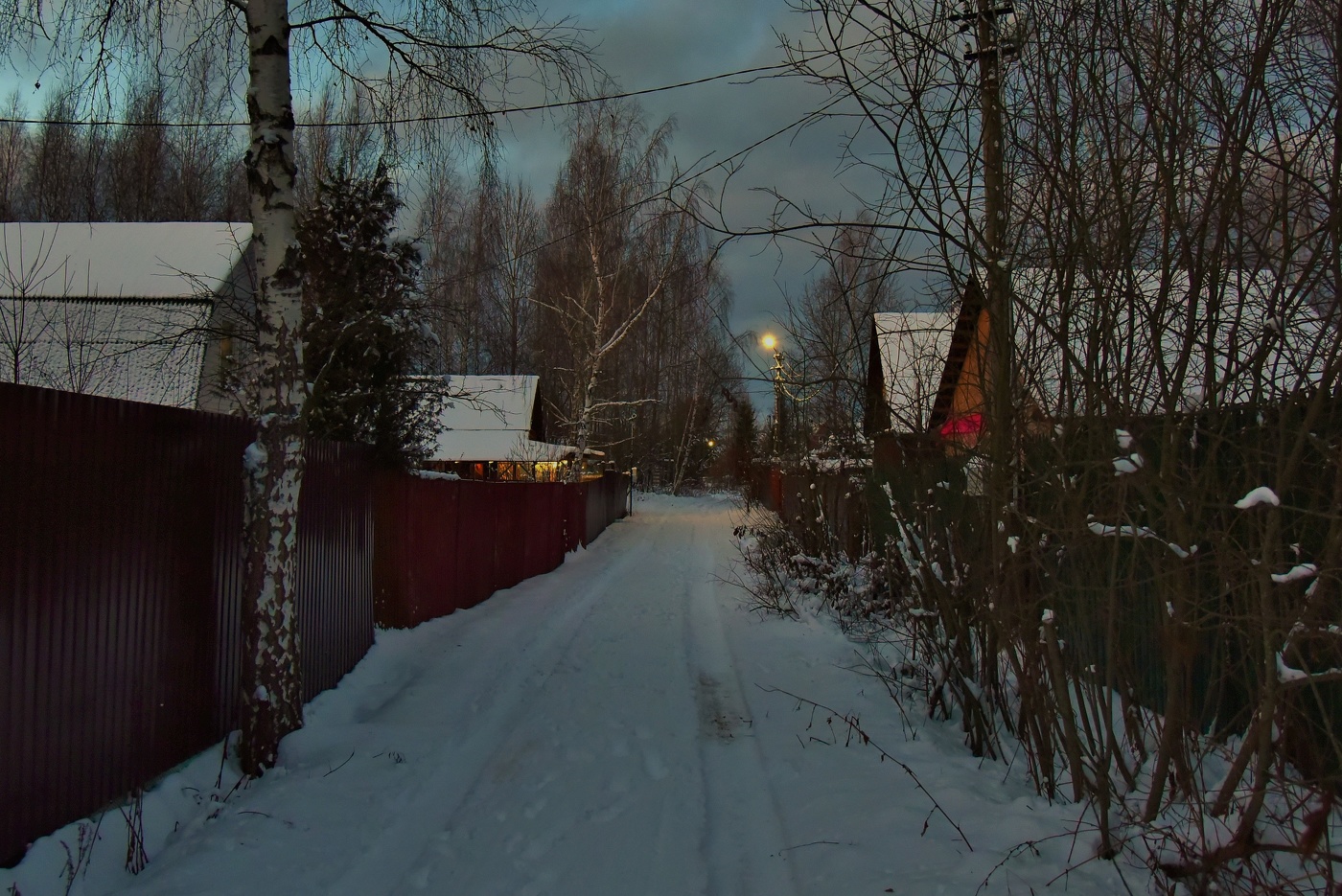 Смеркалось ...