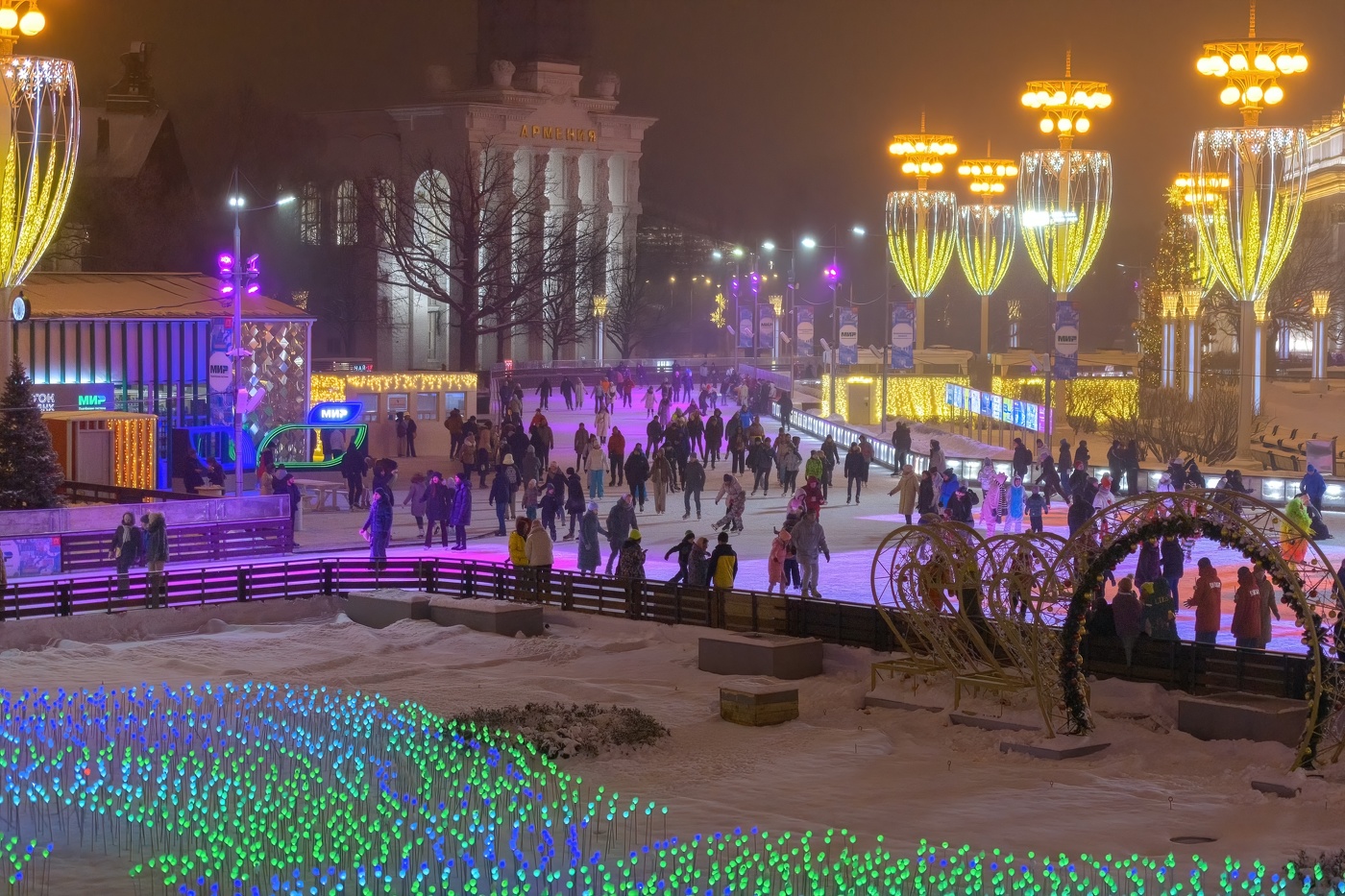 Каток на ВДНХ