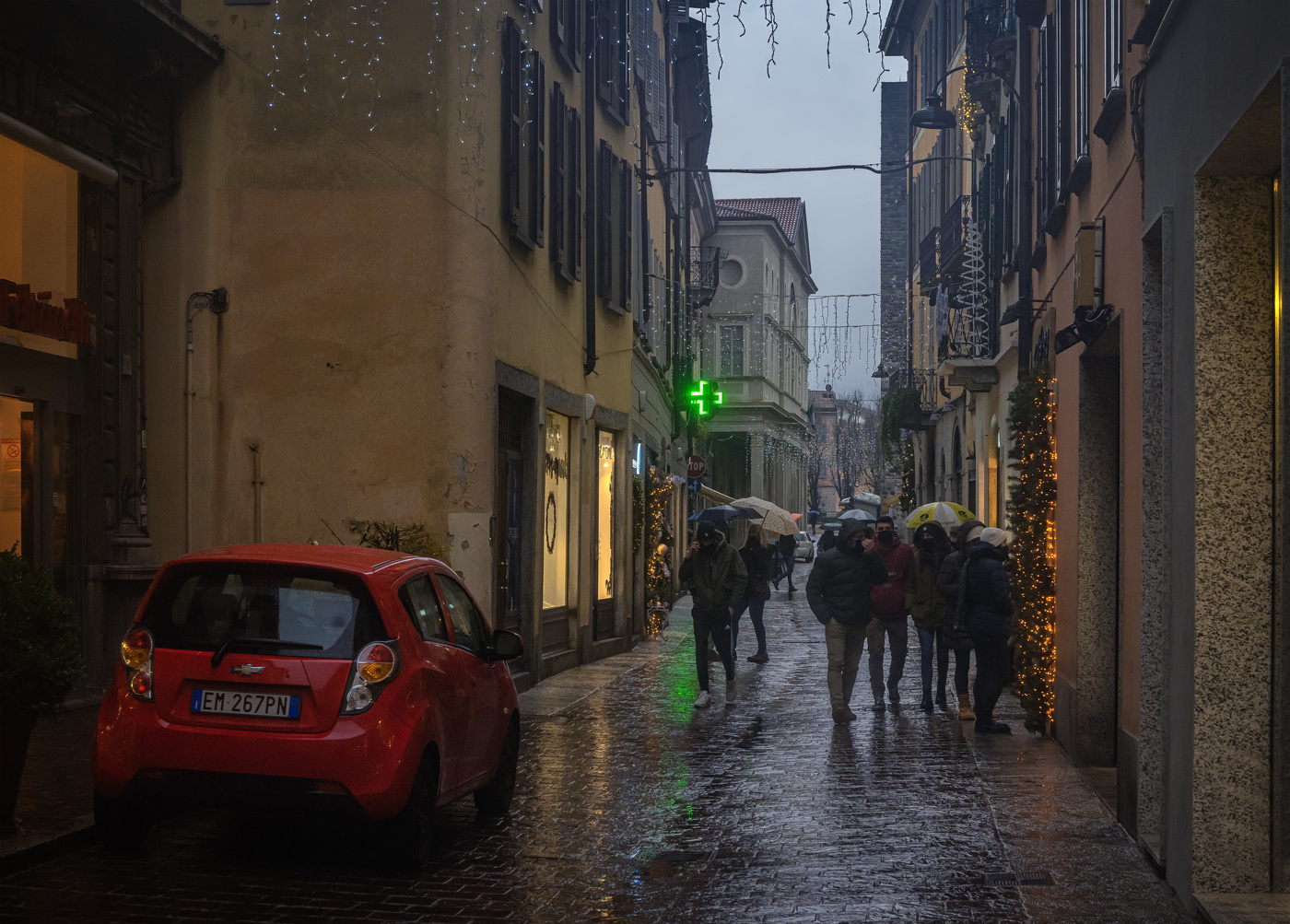 Дождливым вечером