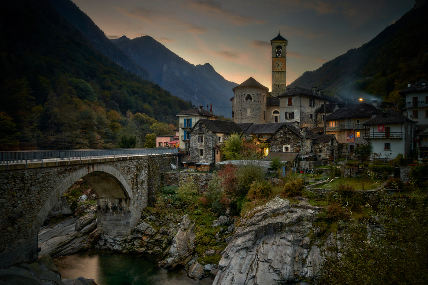 Прогулки по Lavertezzo