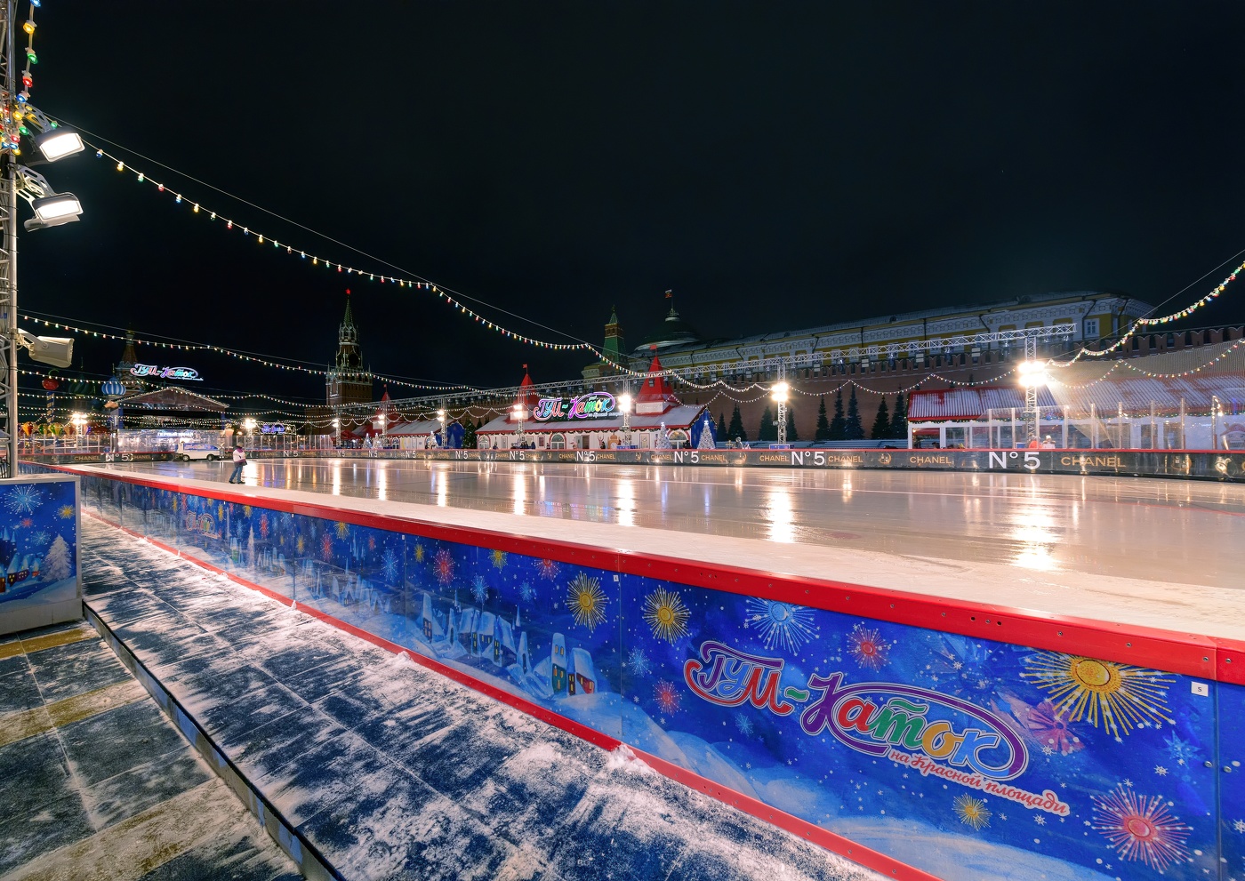 Каток на Красной площади
