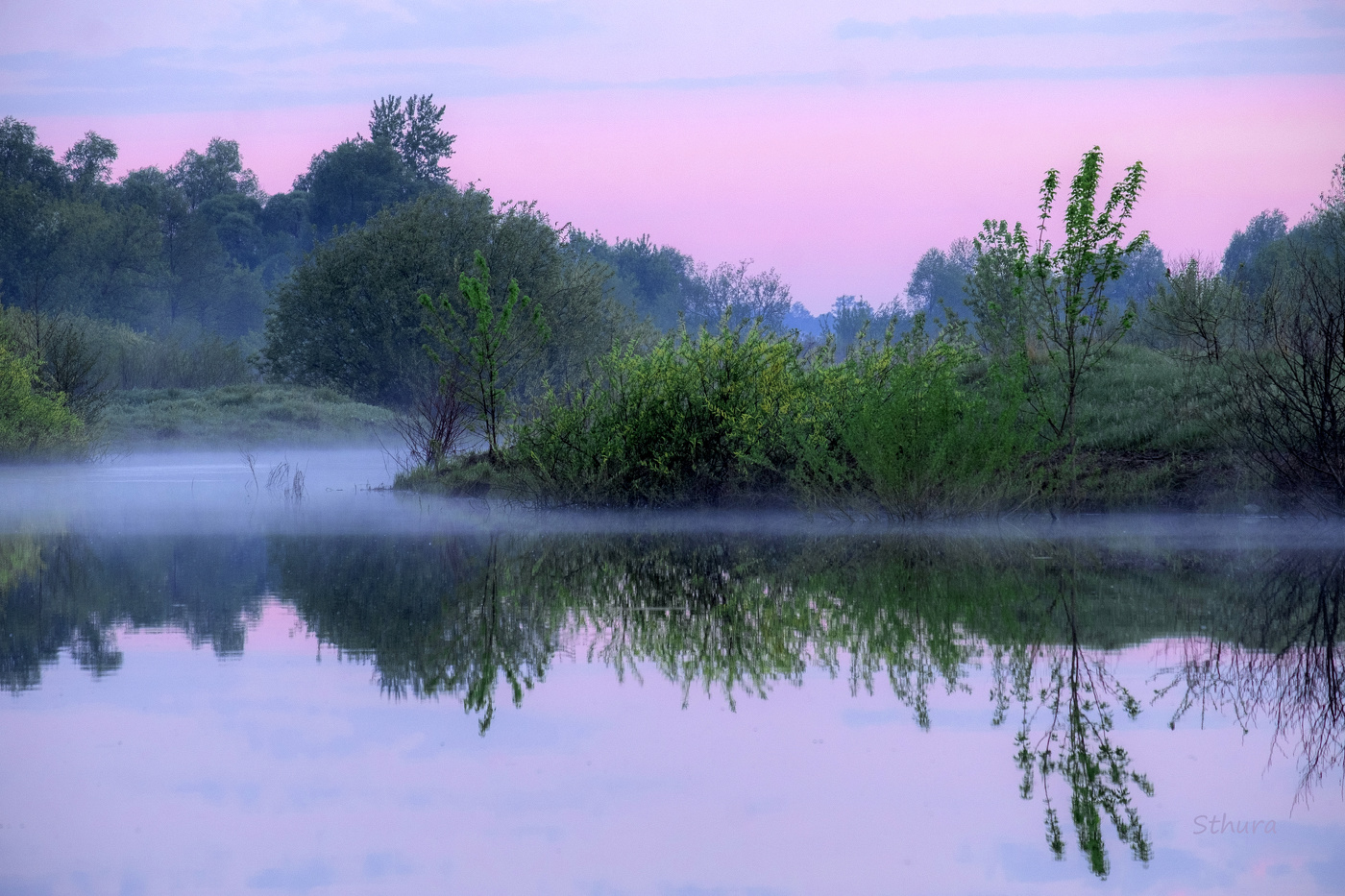 Весенний пейзаж.