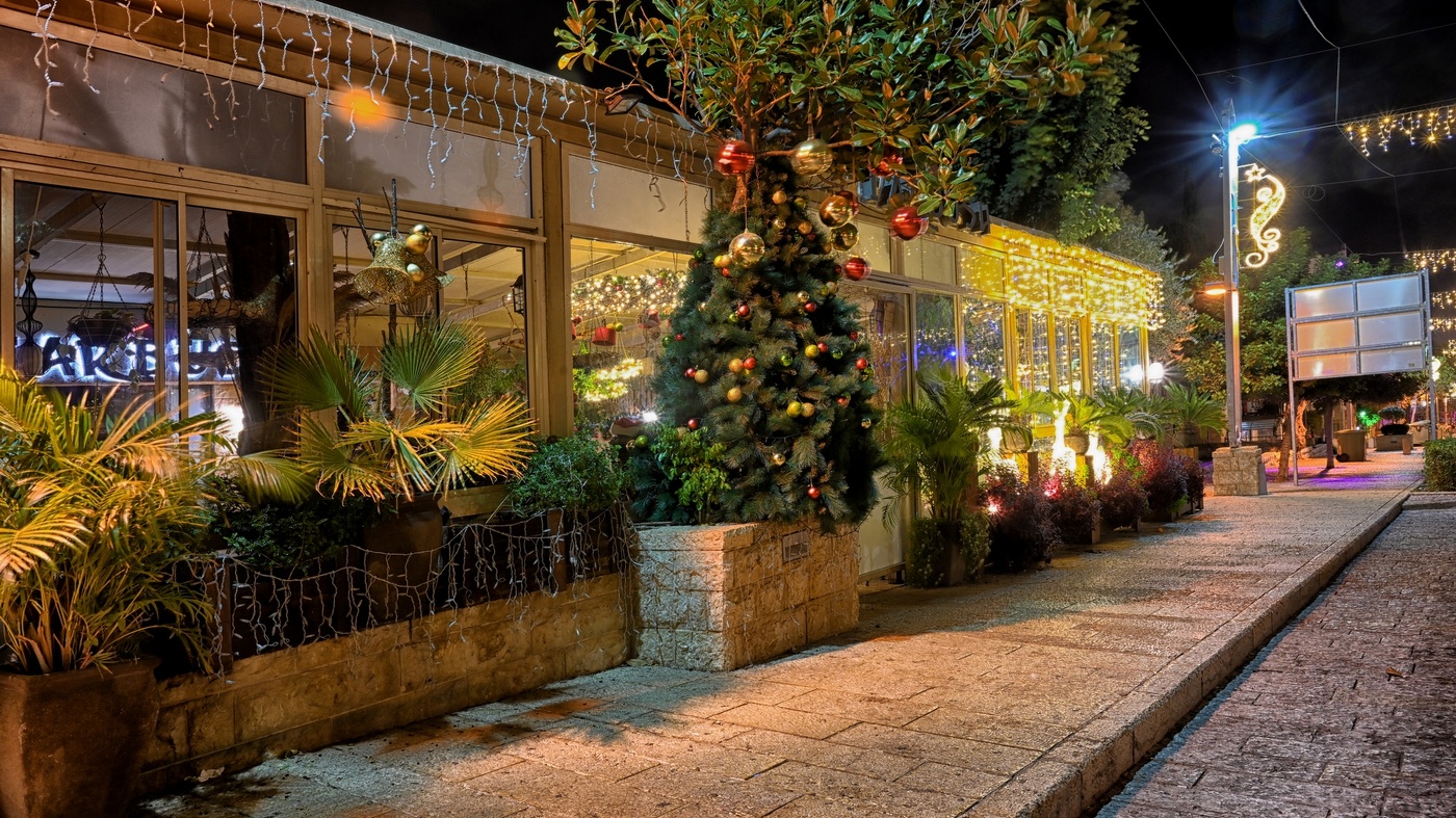 Новогодняя Хайфа