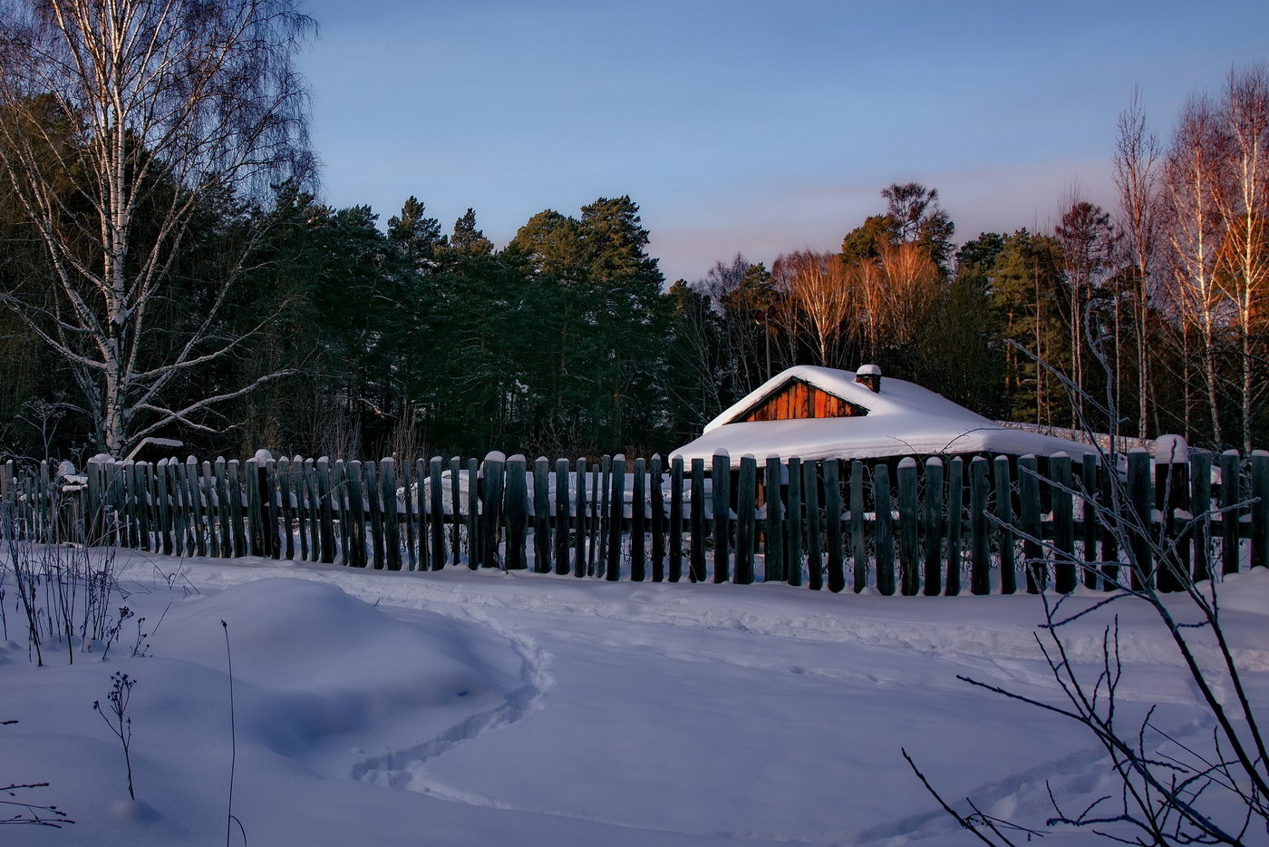 *Зимний вечер.**