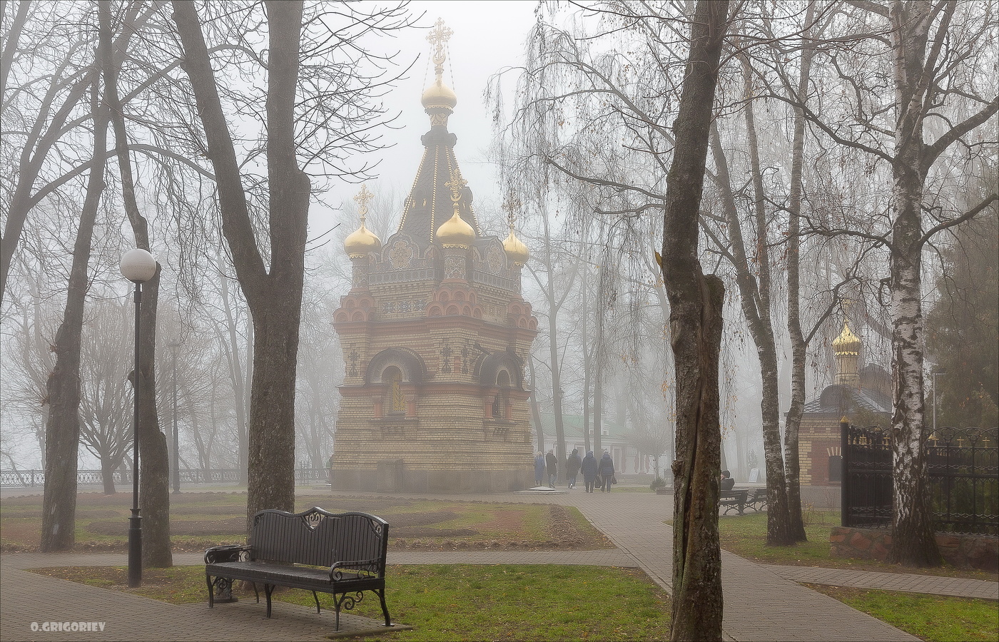 В старинном парке.